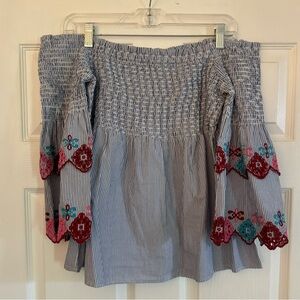 Loft Off the shoulder blouse